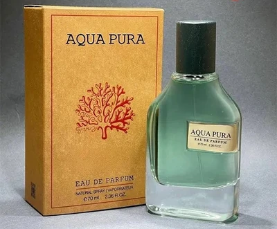 ادو پرفیوم مردانه فرگرانس مدل Aqua Pura حجم 70 میلی لیتر